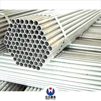 60mm Hot-DIP Galvanized Round Steel Pipe