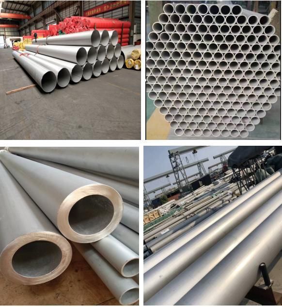 New Products China Manufacturer Wholesale 201, 202, 304, 304L, 316, 316L Hairline Mirror Polished Seamless Welded Inox Hollow Pipe Stainless Steel Tube Pipe