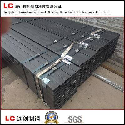 Black Square Steel Pipe for Structure Building with Oided on Suface