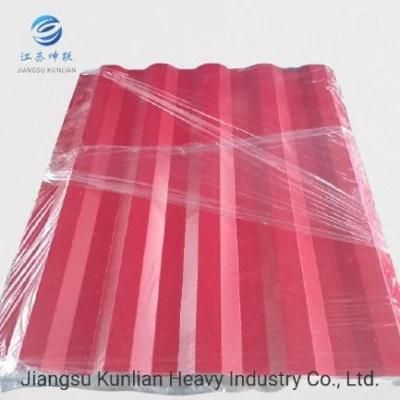 Bwg 34/30/28 SGCC Color Prepainted Corrugated Steel Roofing Sheet for Construction