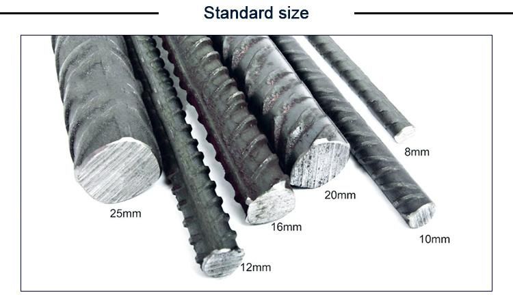Hot Rolled HRB335 HRB500 Medium High Low Carbon Reinforance Deformed Steel Rebar for Force Hang Construction