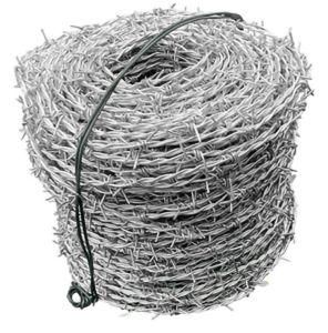 Kenya 400 Meters Hot Dipped Galvanized Barbed Wire Price Per Roll