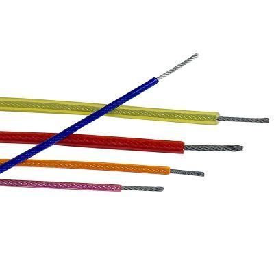 Coated Steel Wire Rope 7*7 PVC/Nylon Coated Steel Wire Rope