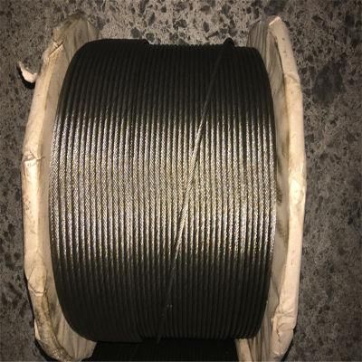 Ungalvanized 6*24+7FC Steel Wire Rope