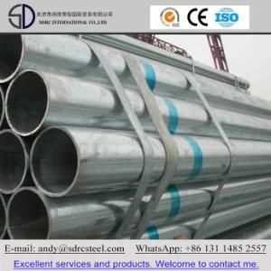 Hot DIP Galvanized Round Steel Pipe as Per ASTM A53