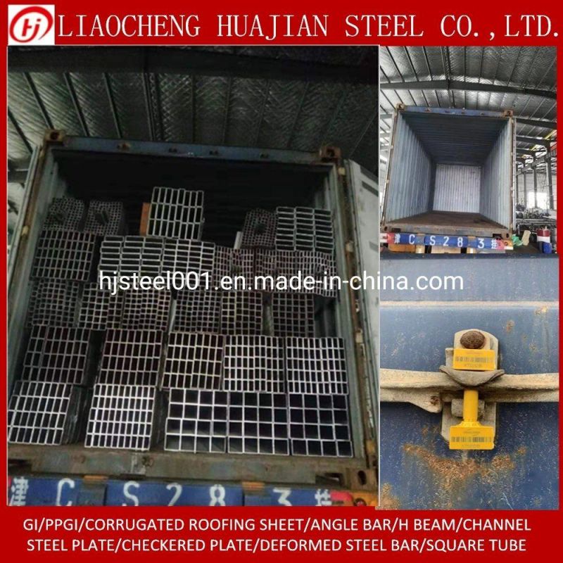 Ms Hollow Section Black Iron Metal Tube