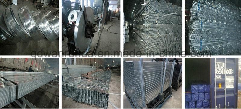 20X20mm Galvanized Steel Pipe for Making Furniture