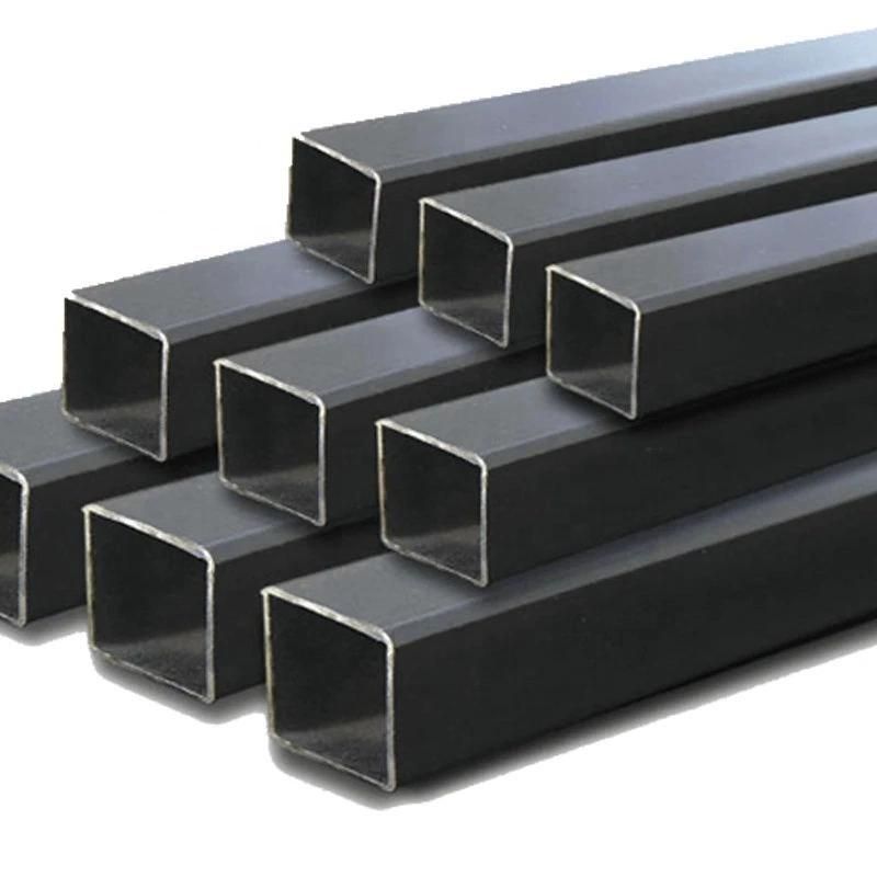 Black Iron/Steel Pipe/Tube Square and Rectangular Hollow Sections ASTM/JIS Standard Good Price
