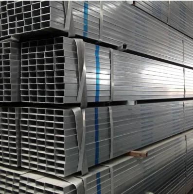 Gi Ms Steel Tubes Square Hollow Sections Galvanized Square Box Sections