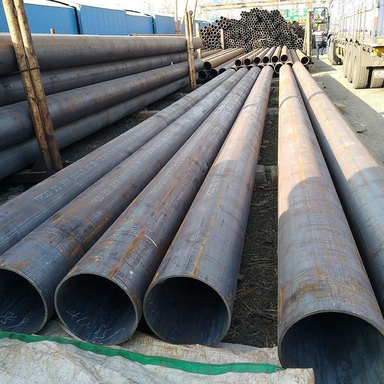 ASTM A53 Sch 40 Gr. B Black Painted Groveed Ends Fire Protection/Galvanized ERW Steel Pipe/Spiral Welded Steel Pipe