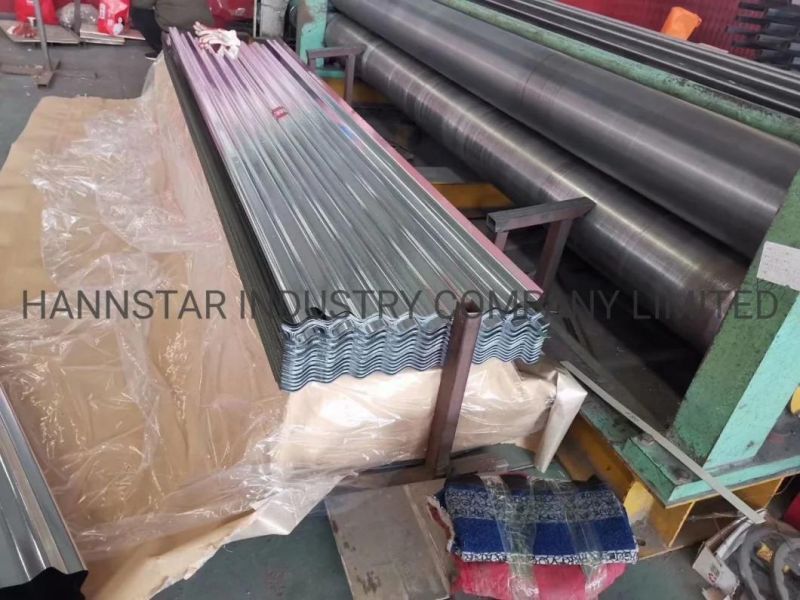 Zn40 Corrugated Iron Sheet From Hannstar Industry