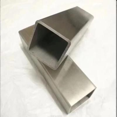 ASTM 202 304 304L Thin Special Shaped Stainless Steel Pipes Rectangular Shape Tubes