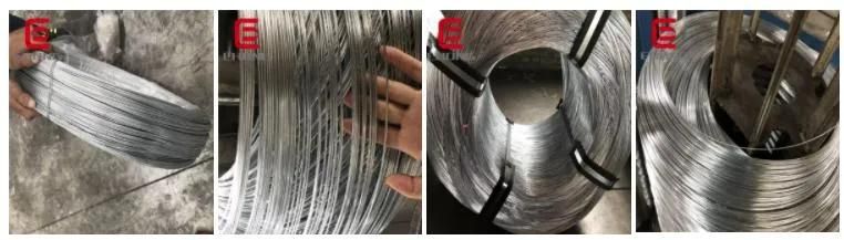 1mm 2mm 3mm 4mm Hot DIP Galvanized Iron Metal Wire Annealed 12/14/16/18 Gauge Gi Binding Wire