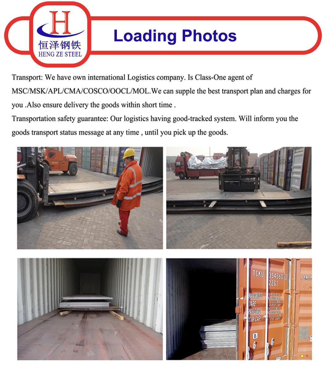 Ss400 S235 Q235 St37 Hot Dipped Galvanized Chequered Steel Plate