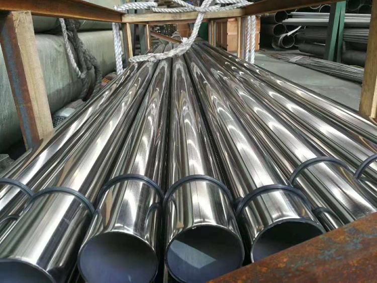 Surface Steel Pipe 201 202 304 Round Stainless Steel Pipes Polished Pipe