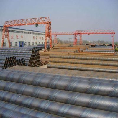 Mining SSAW ASTM 106 Carbon Steel Tube Spiral Welded Pipe
