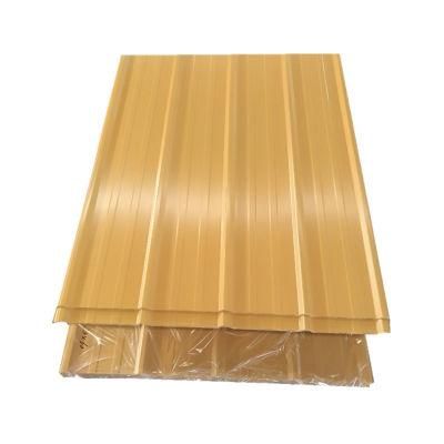 PPGL PPGI Roof Tile Building Material Aluzinc Zinc Ral Color Coated Pre-Painted Metal Panel Gi Iron Galvanized Galvalume Steel Roofing Sheet