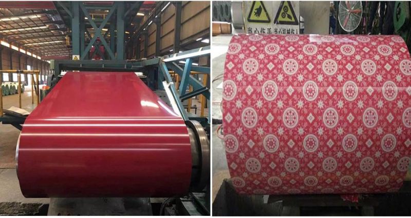 DC51D Dx51d Z100 Hot Dipped PPGI PPGL Galvanized Zinc Prepainted Color Coated Steel Roofing Sheet Coil