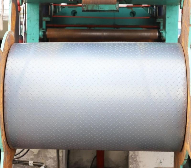 Q235 Q355 Hot Rolled Chequered Steel Plate 1500mm to 2300mm Width