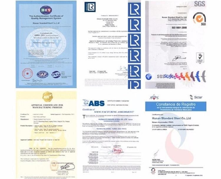 Carbon Steel Seamless Pipe Alloy Steel Pipe ASTM A335 Standard P2 P5 P9 P11 Steel Tubes P9