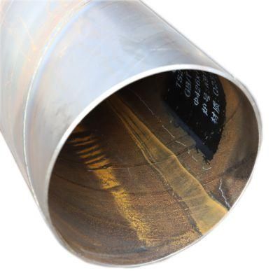 2500mm Diameter ERW SSAW Q345b Carbon Spiral Welded Steel Pipe Tube