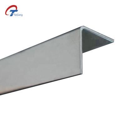 Hl Mirror Finish ASTM SUS 201 304 309S 316 416 Stainless Steel Angle