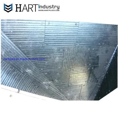 Truck Bed Chromium Carbide Abrasion Resistant Overlay Steel Plate