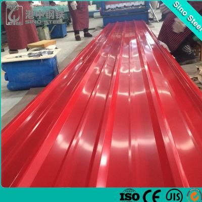 Prepainted Color Corrugated Steel Sheet for Wall Sandwitch Panel