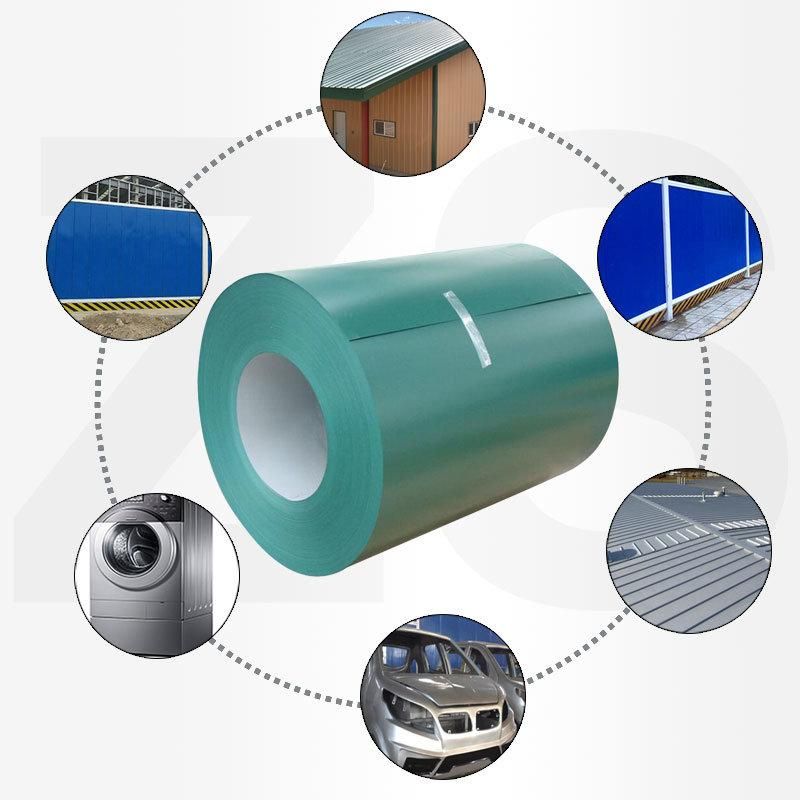 Red/Blue/Green/Black/White Color Coated Steel Coil PPGI Coil PPGL Coil Metal Sheet for Roofing Sheet