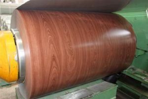 The Color Coated Steel Sheet and Coil with Wooden Colors