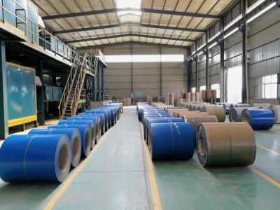 0.12-6.0mm Prepainted Steel Coil Color Coated Steel Coil/Sheet/Plate/Strip/Roll, China Manufacturer Ral Steel PPGI/PPGL