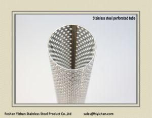 50.8*1.0mm 2&quot; Ss409 Exhaust Stainless Steel Perforated Tube