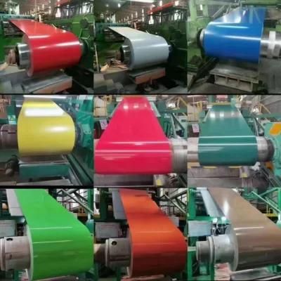 China Iron Steel Prepainted Steel Roll Z30-275GSM Color Coated Steel Coil