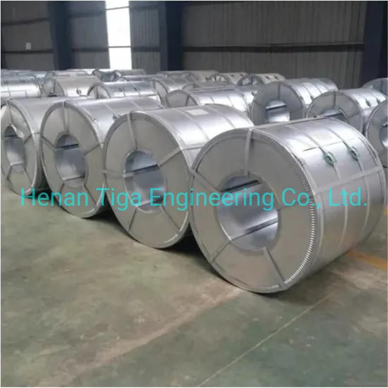 Ra9017 Chile Dx51d PE Coating PPGI PPGL PVC Film Az150g 0.4mm Prepainted Zincalum Steel Coil