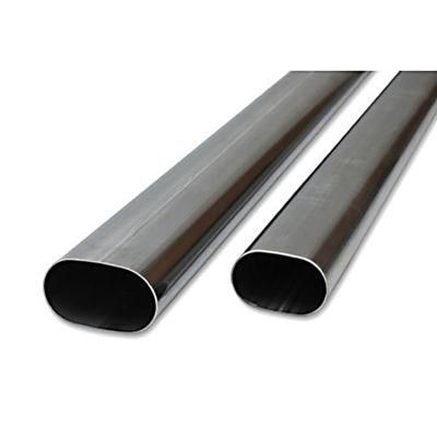 Stainless Steel Slot Round/Square/ Rectangular/Oval Sanitary Industrial Embossed Exhaust Heat Exchanger Tube/Pipe