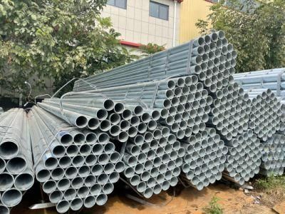 Galvanized Steel Pipe 2 3 4 Inch Round Tube Price Used Greenhouse Structure
