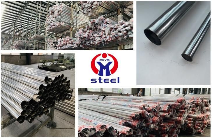 Health Food Transportation Pipe 304 316 Stainless Steel Welded Tube