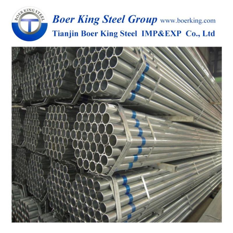 Building Material Round & Squarehot Dipped /Pre Galvanized Steel Pipe for Scaffolding and Construction