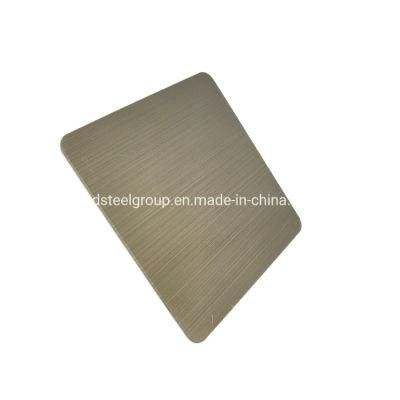 Hot Sell Hairline Stainless Steel Sheet 201 Cold Rolled Hl