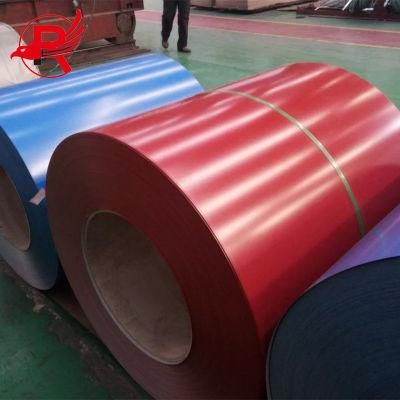 High Quality PPGI 0.13-0.8mm Thickness Hot DIP Cold Rolled Coating Prepainted Zinc Galvalume PPGL/PPGI Ral Color Galvanized Steel Coil