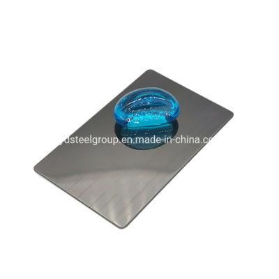 Best Standard Factory Direct 316 4X8 Black PVD Color Coated Cold Rolled Stainless Steel Sheet for Advertising Nameplate