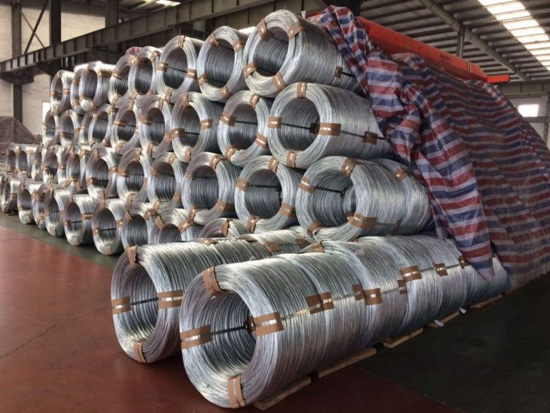 Non-Alloy Max Tie Binding Wire 1.8-4.0 mm Galvanized Carbon Steel Wire for Packing