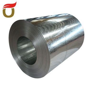 Building Material Zinc Coated 40-180g Dx51d Galvanized Gi Steel Coil Anti-Finger