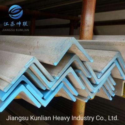 Hot Rolled GB ASTM JIS 201 202 301 304 304L 304n 305 316 317 317L 347 Angle Iron for Building Material