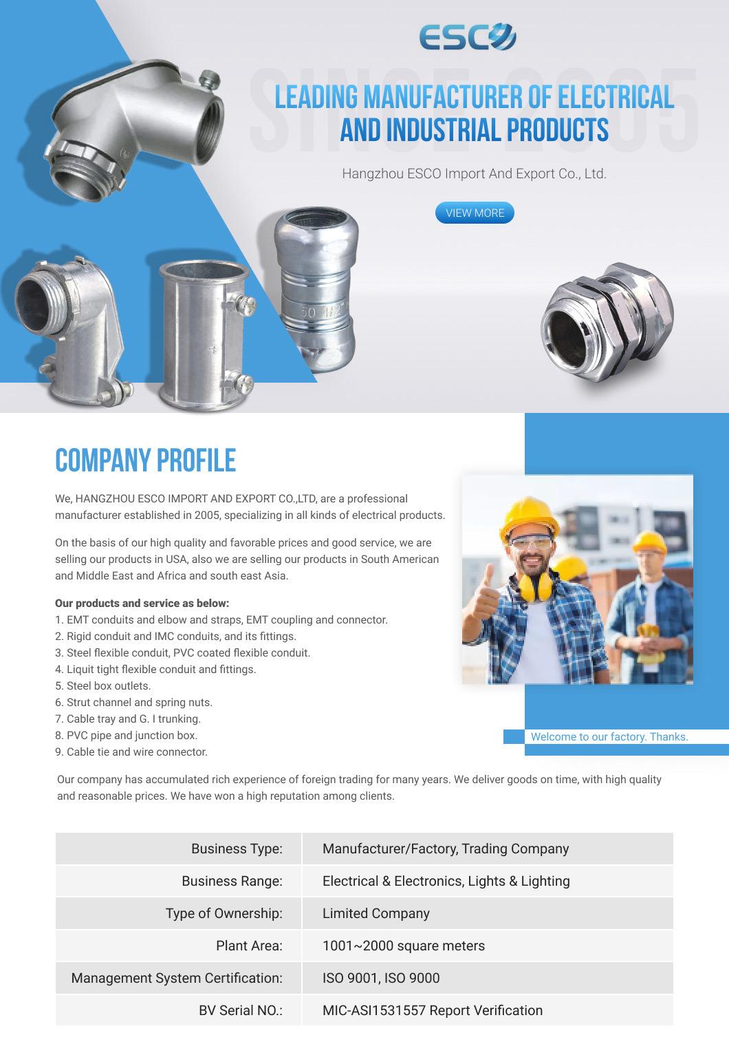 EMT Conduit Fitting Accessories Rigid/IMC Fitting