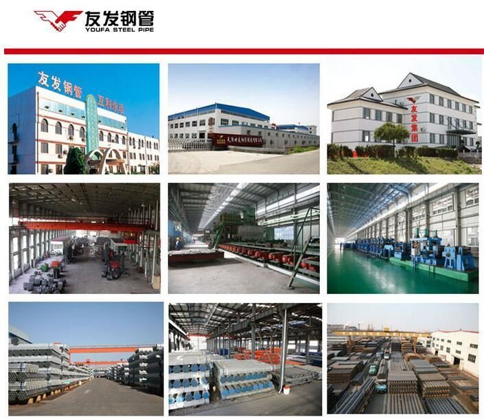 Black Red Color Hot Dipped Zinc Coated Galvanized Weld Steel Pipe for Fire Protection Use