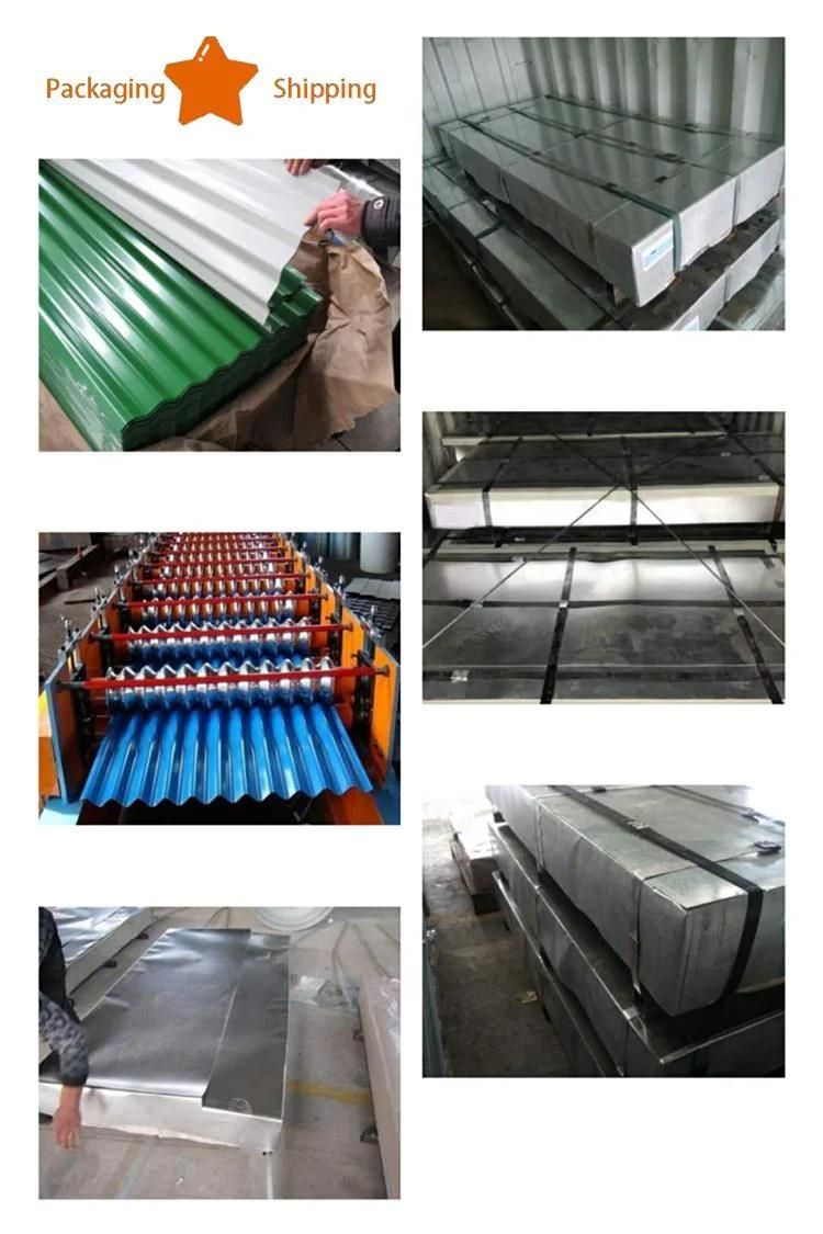 Building Material Color Coated Corrugated Metal Roofing Sheet/PPGI Roofing Sheet