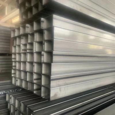 Q195 Low Carbon Steel Hot DIP Galvanized Coating Square Rectangular Tube Ms Gi Hollow Section Steel Pipe