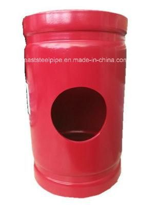 Red Paint ERW Steel Pipe with Hole for Fire Sprinkler