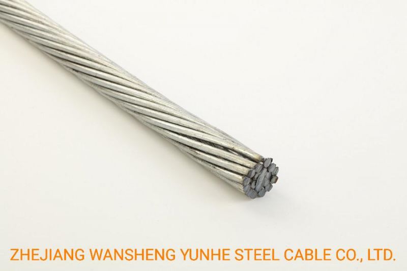 6X12+7FC 8mm Electric Wire Cables Hot DIP Galvanized Strand Steel Wire Rope Stainless Steel Wire Rope for Aviation